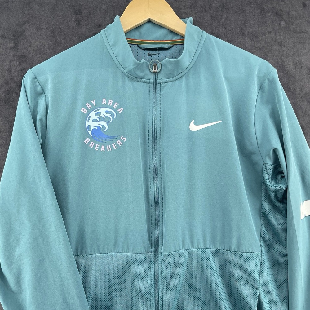 Nike Bay Area Breakers MLP Pickleball Team Jacket Teal Size M Unisex